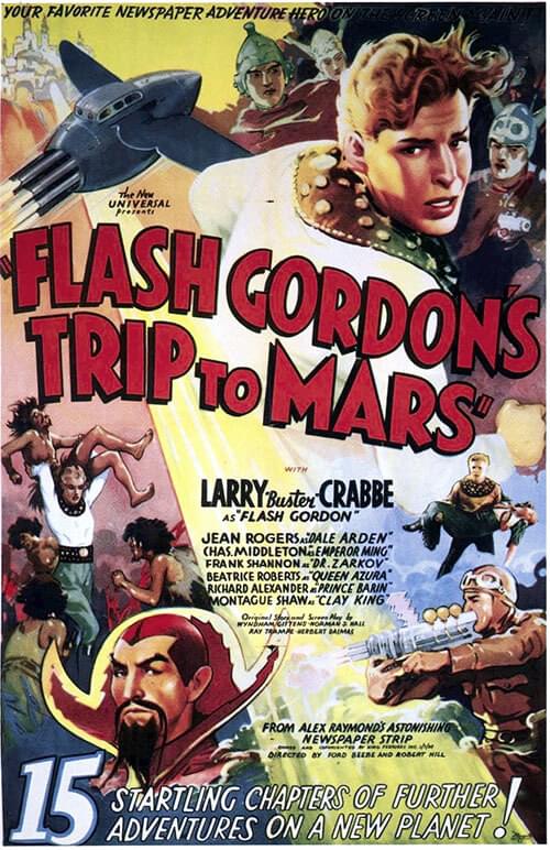 Original poster for Flash Gordon's Trip to Mars (1938)